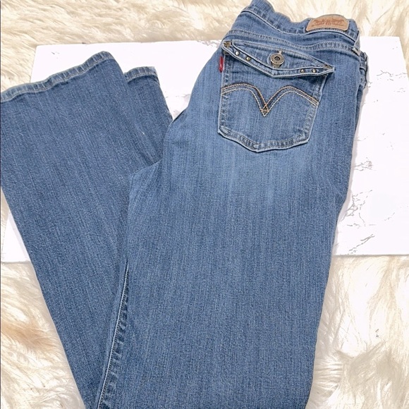 Levi’s 515 bootcut vintage Women's Jeans size 29x32 - Picture 3 of 9